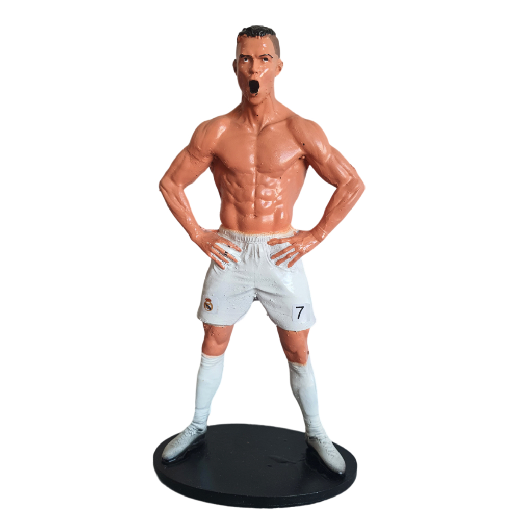 Boneco Cristiano Ronaldo - Action Figure em Resina | Shopee Brasil