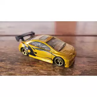 Hot Wheels - Honda Civic Si Dourado - First Editions 2006 (Fora da Embalagem) - Main Line 1:64