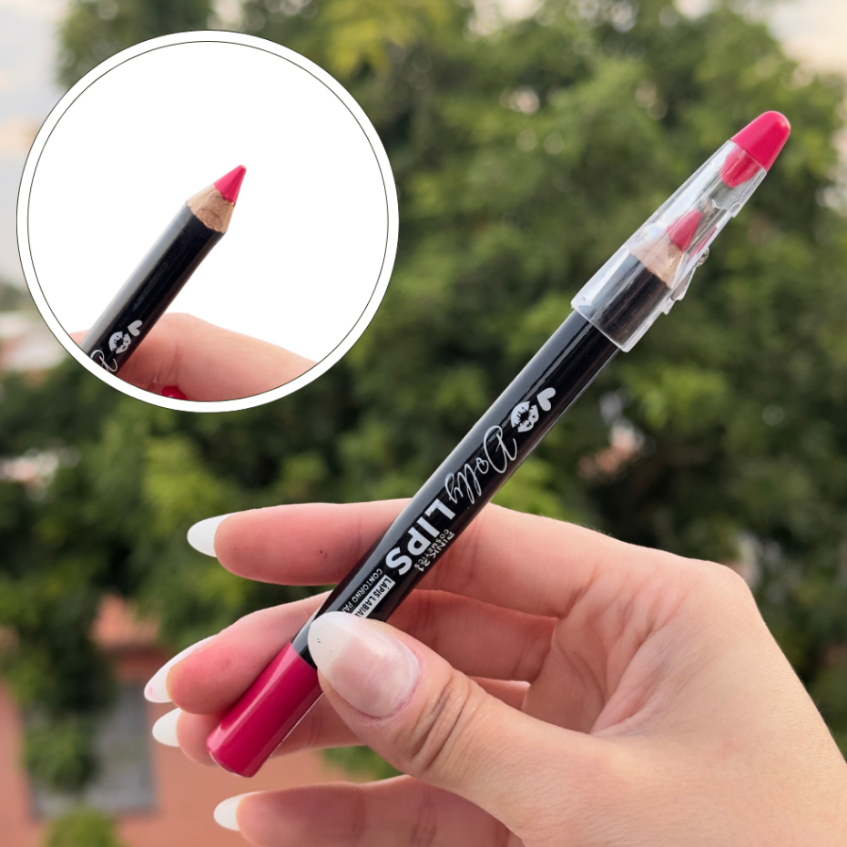 Lápis Labial Dolly Lips - Pink 21 Contorno Labial