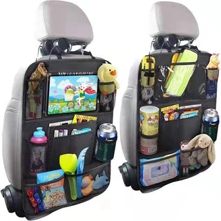 KIT2 Bolsa de armazenamento para encosto de assento de carro bolsa de armazenamento Bolsa para celular de carro