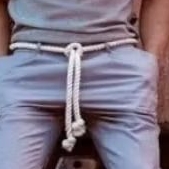 Cinto Masculino Cordão Trançado 150 cm
