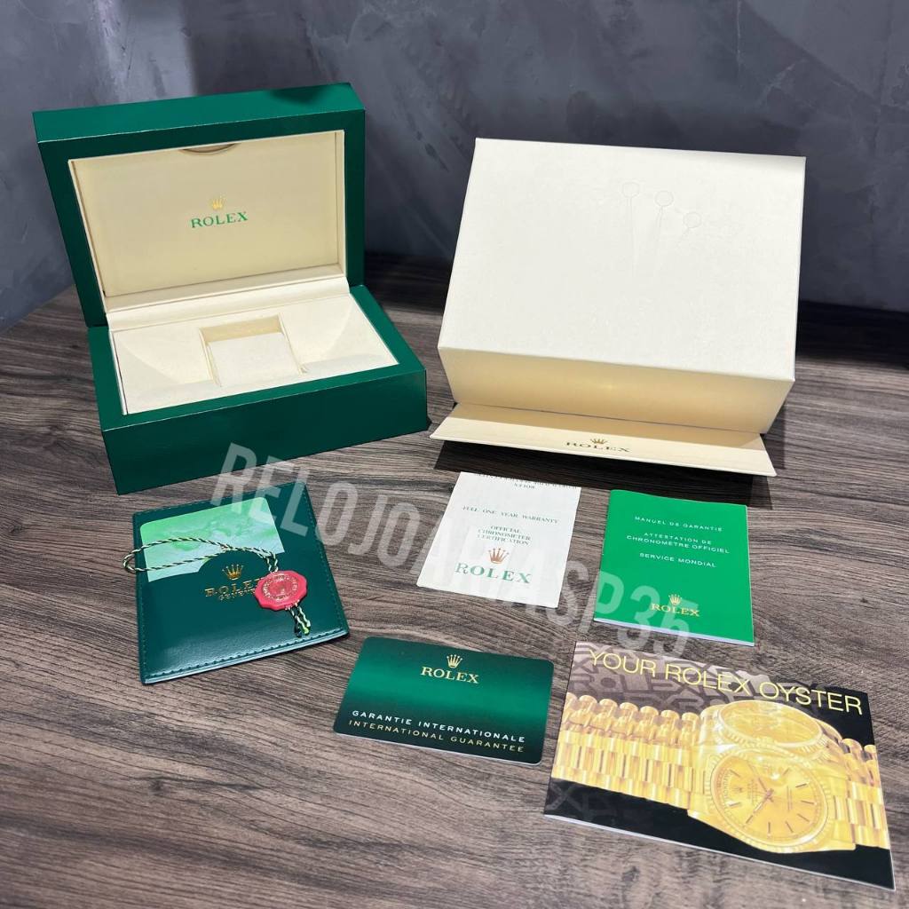 Caixa Estojo Rolex Completa