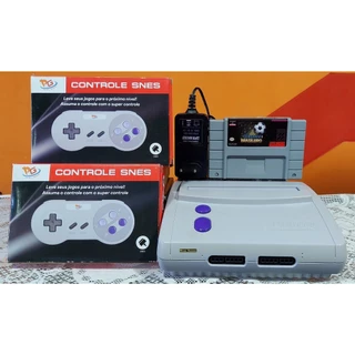 Console Nintendo Super nintendo Snes Baby Aparelho Completo E Com Av Leia A Descrição Veja Fotos