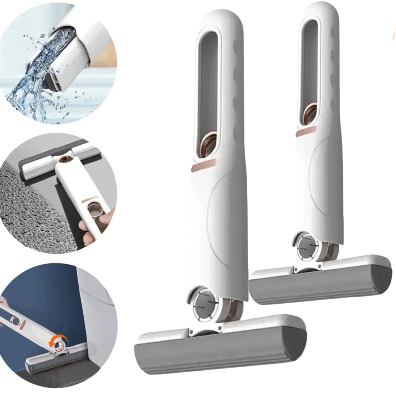 Kit Ate 5 Mini Rodo Esfregão Absorvente Portátil Limpeza Multifuncional Mesa Janela