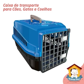 Caixa De Transporte N4 Para Cães Cachorro Gato Pequena