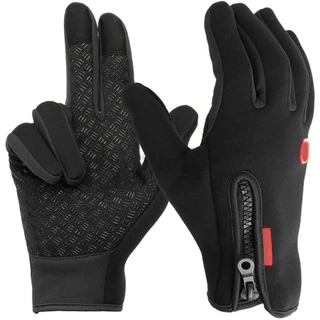 Luva Para Motoqueiro Impermeável Com Camurça Pritec Tkye motoboy