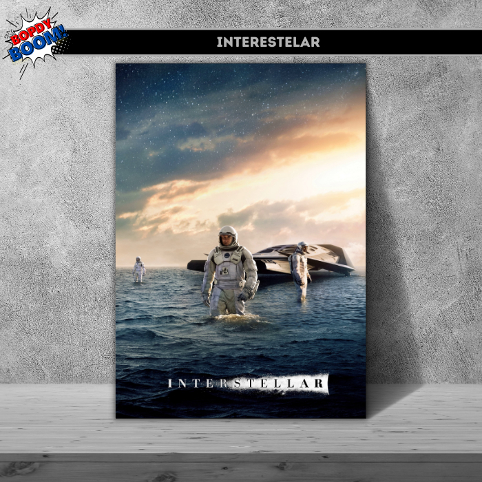 Interestelar Placa decorativa mdf quadro decoração presente / Filmes