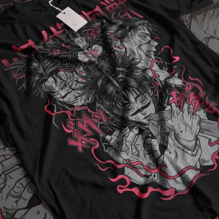 Camiseta Basica Algodao Choso Mark Blood Manipulaçao Jujutsu Kaisen Anime Unissex