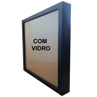 Quadro Moldura Caixa Para Esconder Quadro De Luz/Energia 30x45cm Com Vidro