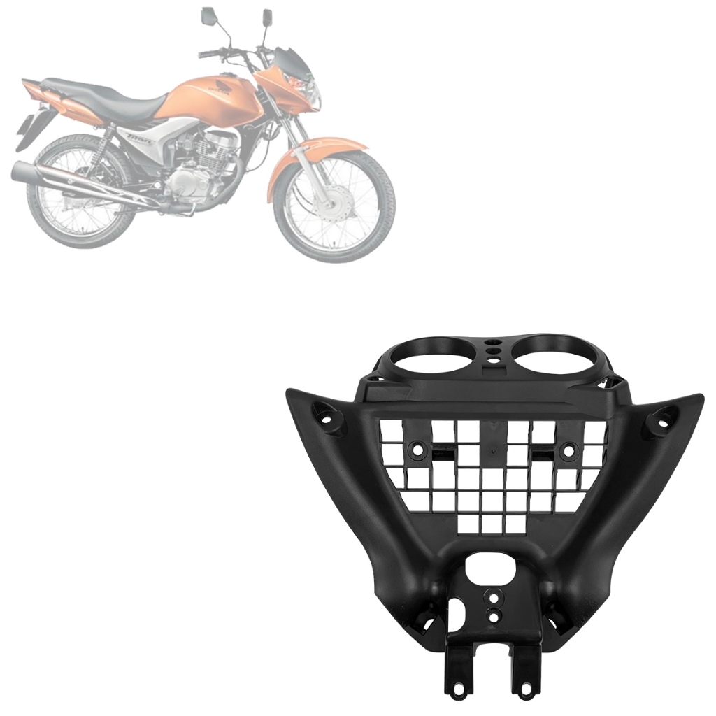 Carenagem Interna do Painel Aranha Honda Titan 150 Mix 2009/2010 Modelo ...