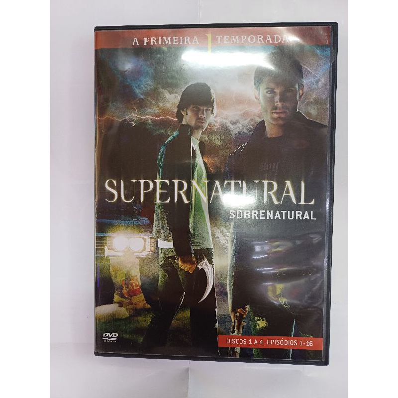 BOX DVD SUPERNATURAL PRIMEIRA TEMPORADA COMPLETA. | Shopee Brasil