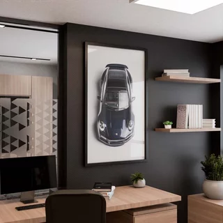 Quadro Decorativo Porsche 911 Turbo S V1733