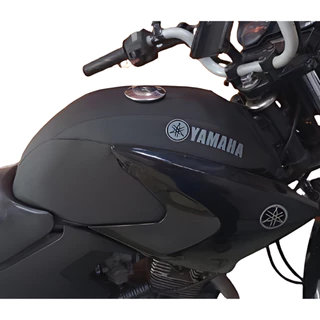 Capa De Tanque Ybr Factor 125 2009/2010/2011/2012/2013/2014/2015 Preta Preto