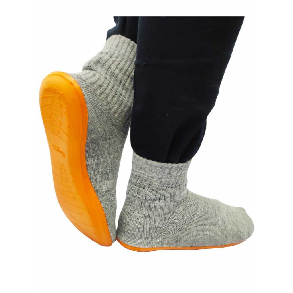 Meia Com Solado Antiderrapante Calçado Para Casa All Soft Unissex