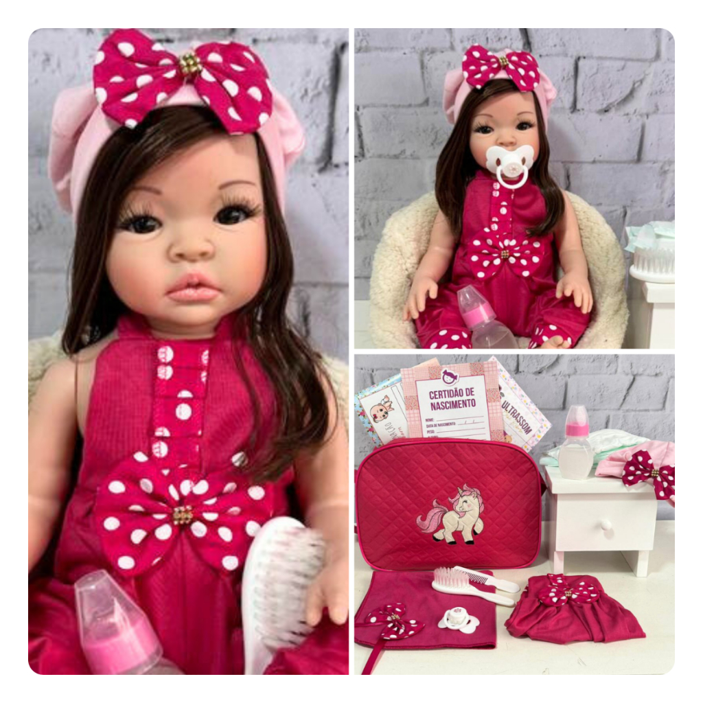 Bebê Reborn Realista Original Corpo Siliconado Lançamento Pronta