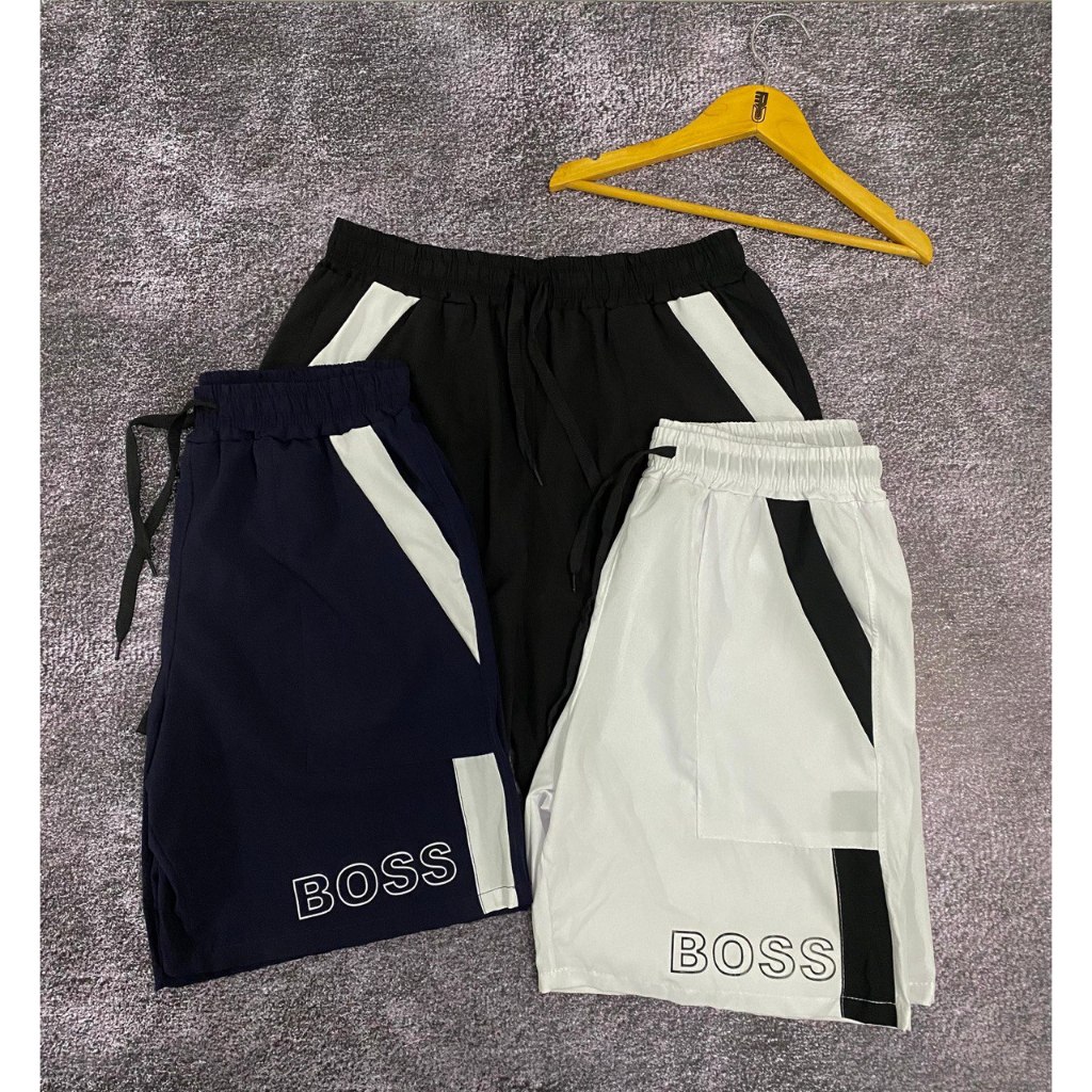 Kit 4 Bermuda Tactel com elastano gold masculina refletiva