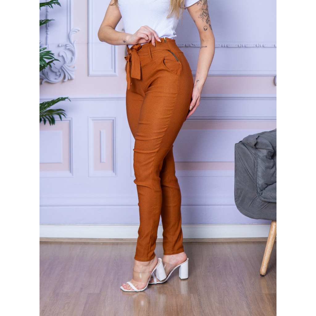 Calça Alfaiataria Feminina CalÃ§a Estilo Clochard Calça Clochard