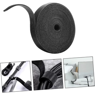 Rolo Fita Organizador De Cabos Fios 3m x 12mm de Velcro Multifuncional Fixador Abraçadeira