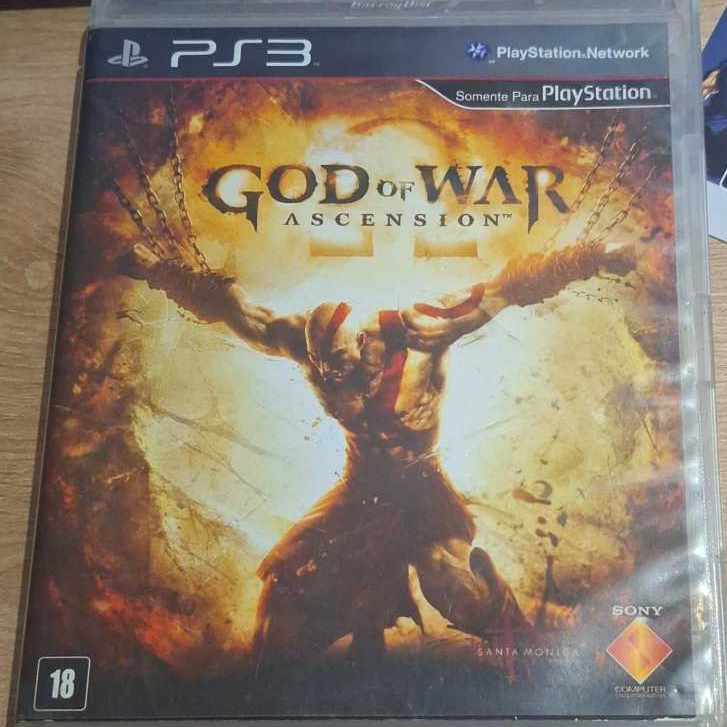God Of War Ascension PS3 Mídia Física
