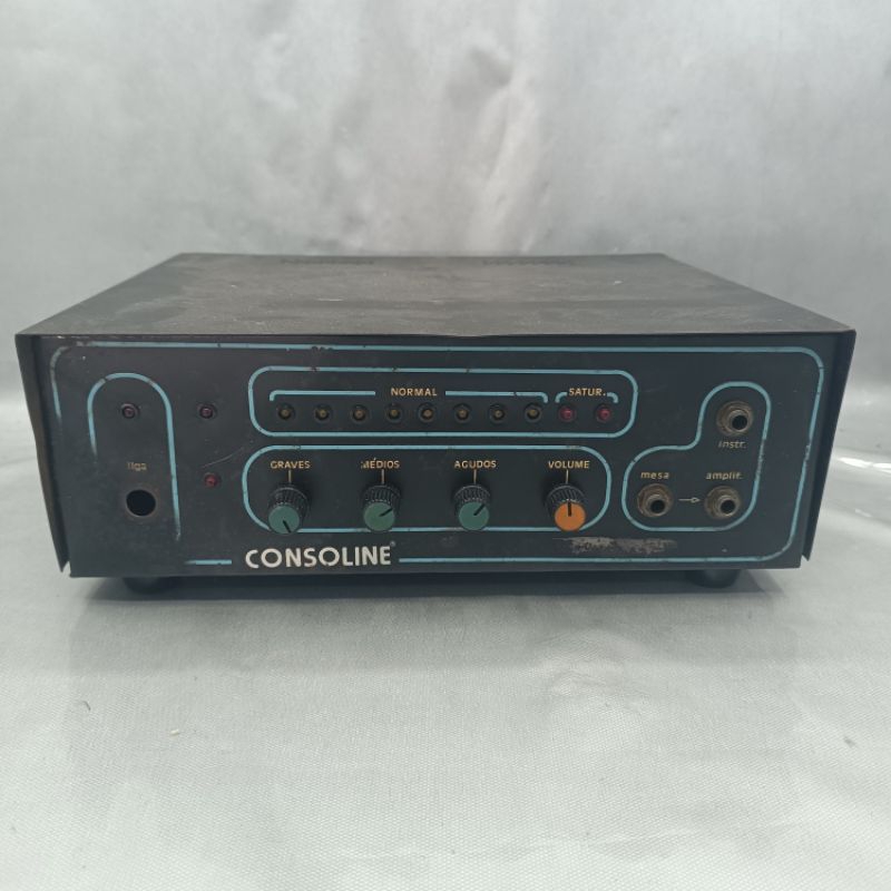 Amplificador de Som Consoline Antigo (veja anúncio) | Shopee Brasil