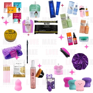 Kit 10 Produtos de Maquiagem Skin Care Sortidos