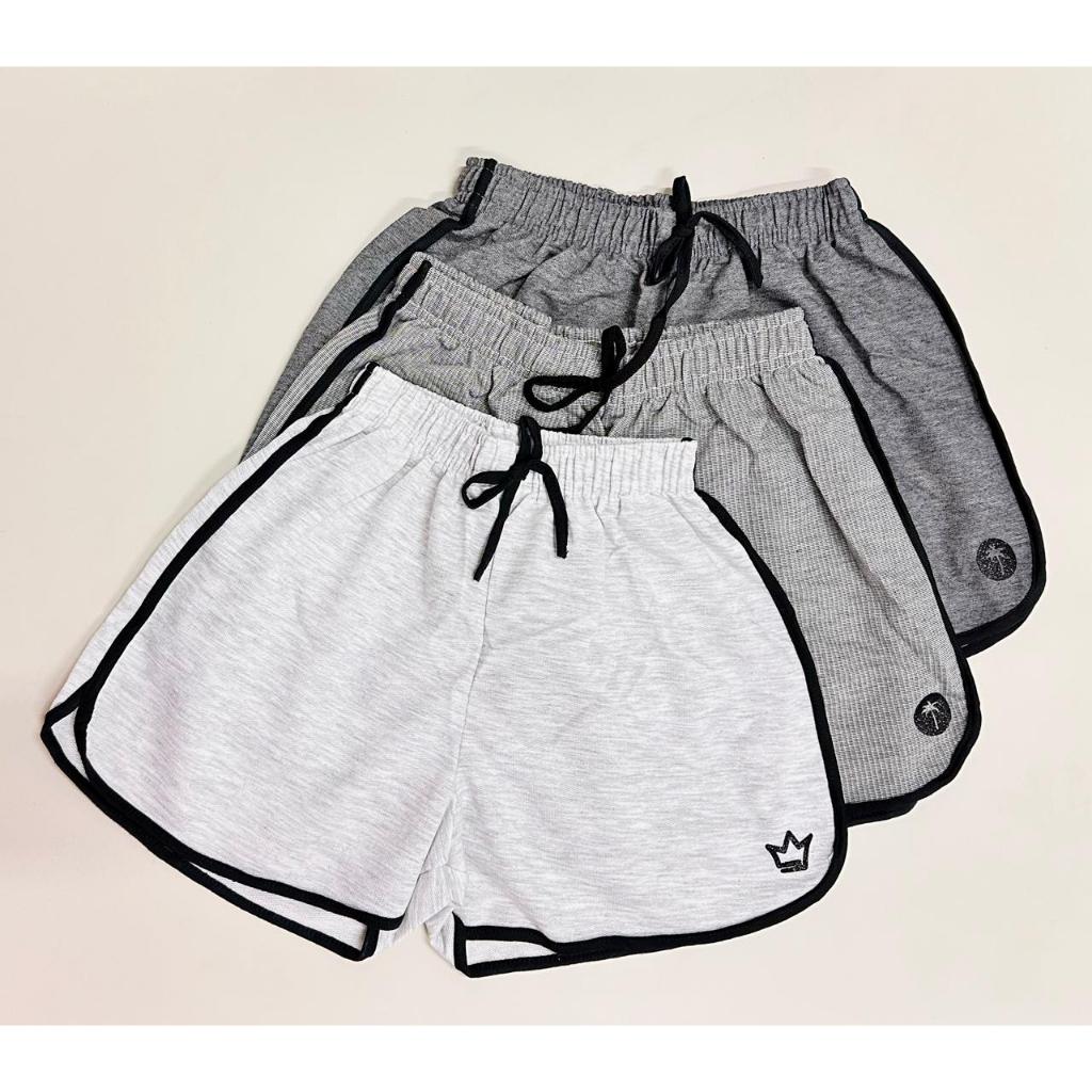 Kit 3 Shortinhos Virginia - Feminino short de qualidade