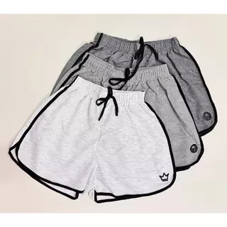 Kit 3 Shortinhos Virginia - Feminino short de qualidade