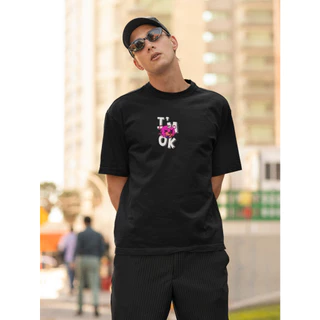 Camiseta Im Ok Streetwear Unissex Camisa Promoção Skatista