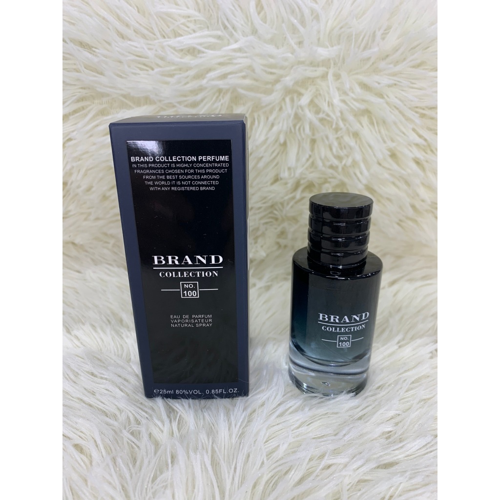 PERFUME MINIATURA BRAND COLLECTION NUMERO 100 MASCULINO