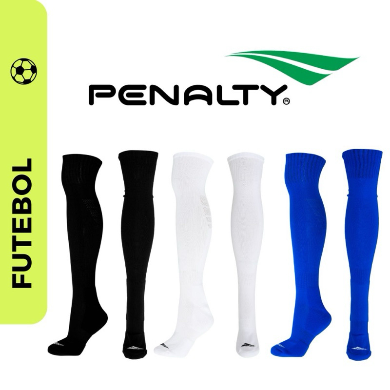 Meião de Futebol Penalty Matis Storm Liso Adulto Oficial Algodão Original