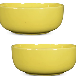 KIT 2 TIGELA BOWL CUMBUCA EM CERAMICA GRANDE 12 CORES DISPONIVEIS - 700ml