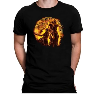 Camiseta Fullmetal Alchimist Camisa Masculina