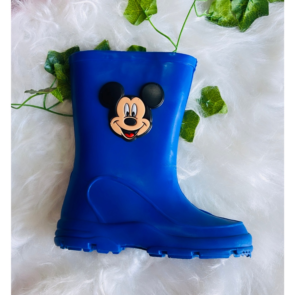 Bota Galocha Emborrachada Figurinhas Infantil Menino e Menina REF.8 ...