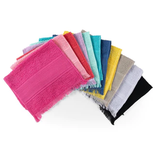 Kit com 10 toalha social para Bordar toalhinha de mão e boca 22x32 cm