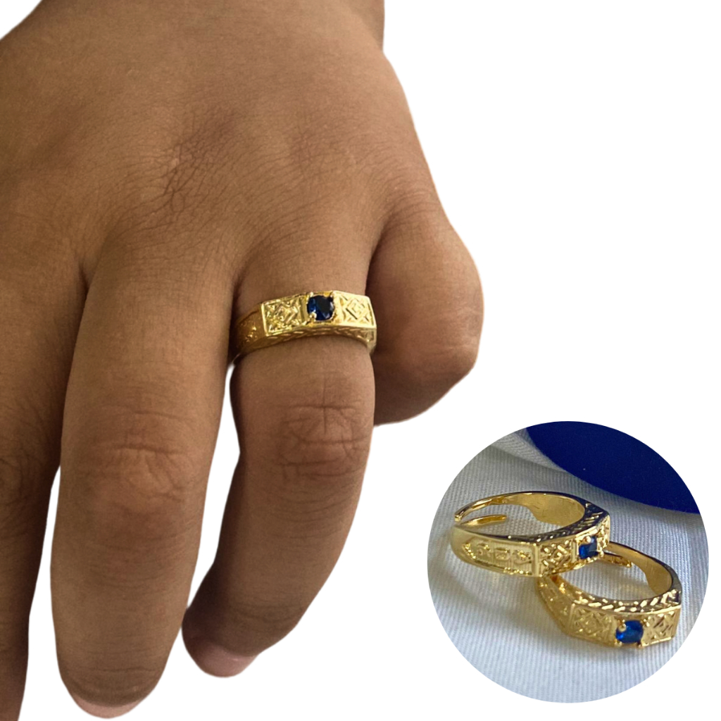 Anel de Formatura Infantil ABC Lembrancinha Banhado a Ouro | Shopee Brasil
