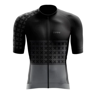 Camisa de Ciclismo Masculina Premuim Zíper Total Bike Pedal Mtb Camiseta Preta Cinza