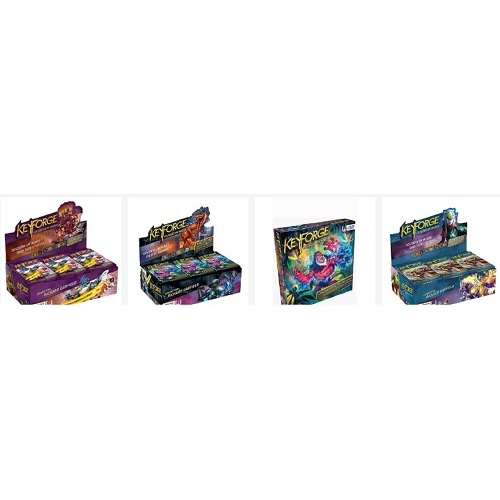 Kit com 4 produtos lacrados de Keyforge (1 de cada ) | Shopee Brasil