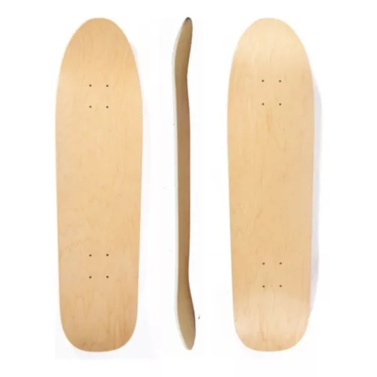 Shape Skate Maple Agace Old School 8.25 Blank Square Tail