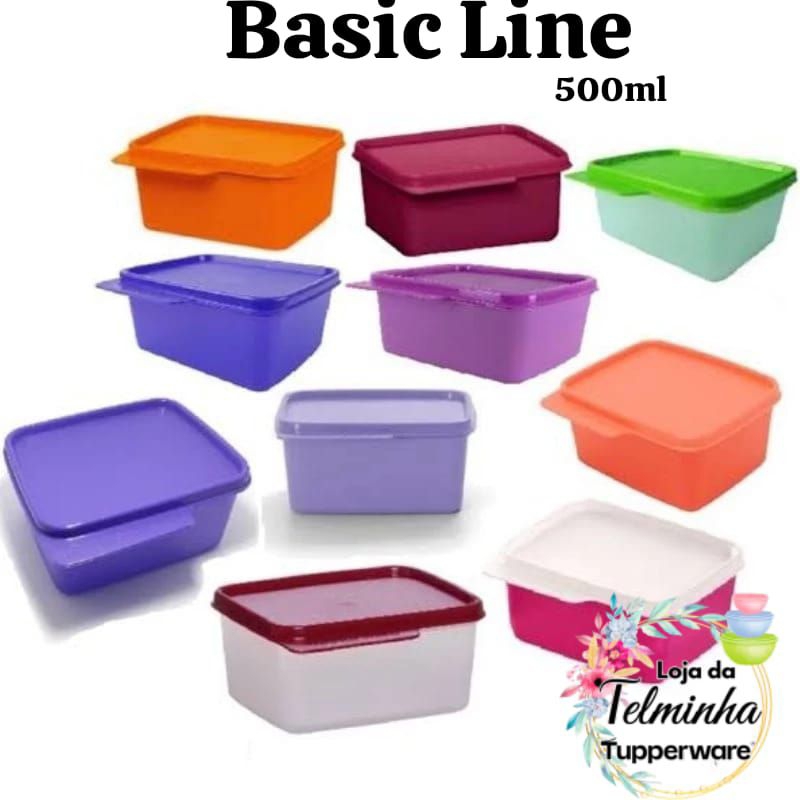Tupperware Basic Line 500ml | Shopee Brasil