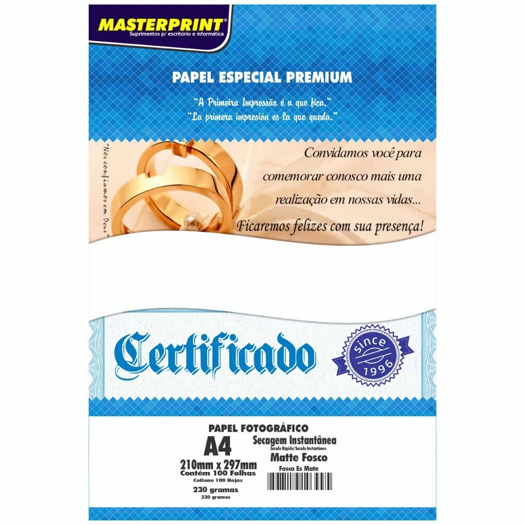 Transfer Master Papel Fotográfico Brilhante Para Jato De Tinta, 12 X 18 Cm, Papel Fotográfico Brilhante Profissional Para Cartões De Convite Para Impressora Jato De Tinta, Use Tinta DYE INK 180GSM 100