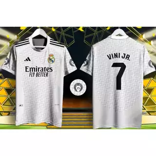camiseta do real madrid vinicius junior nova 2024