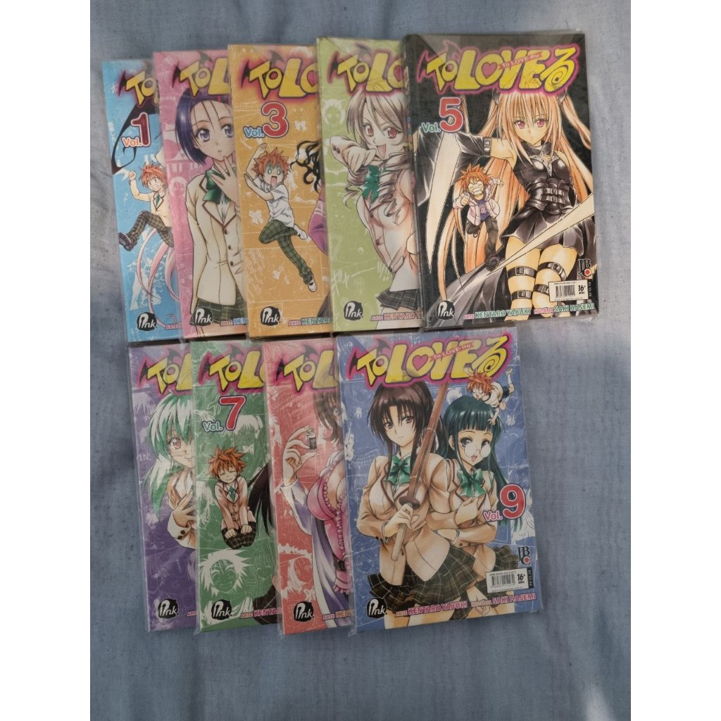 To Love-Ru - Volume 01 até 09 | Shopee Brasil