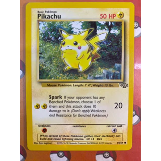Pikachu (60/64) NM Pokémon TCG