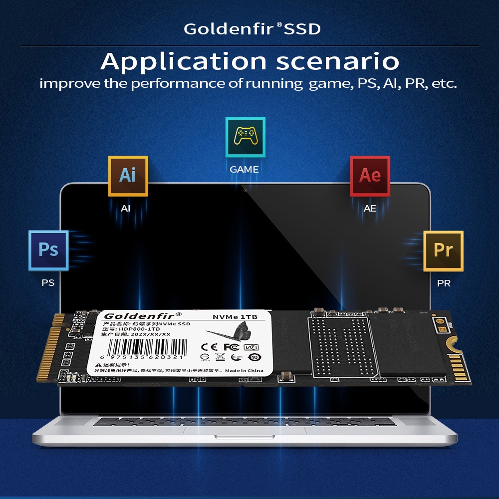 SSD NVMe M2 M.2 128GB - 240GB - 360GB - 480GB - 512GB