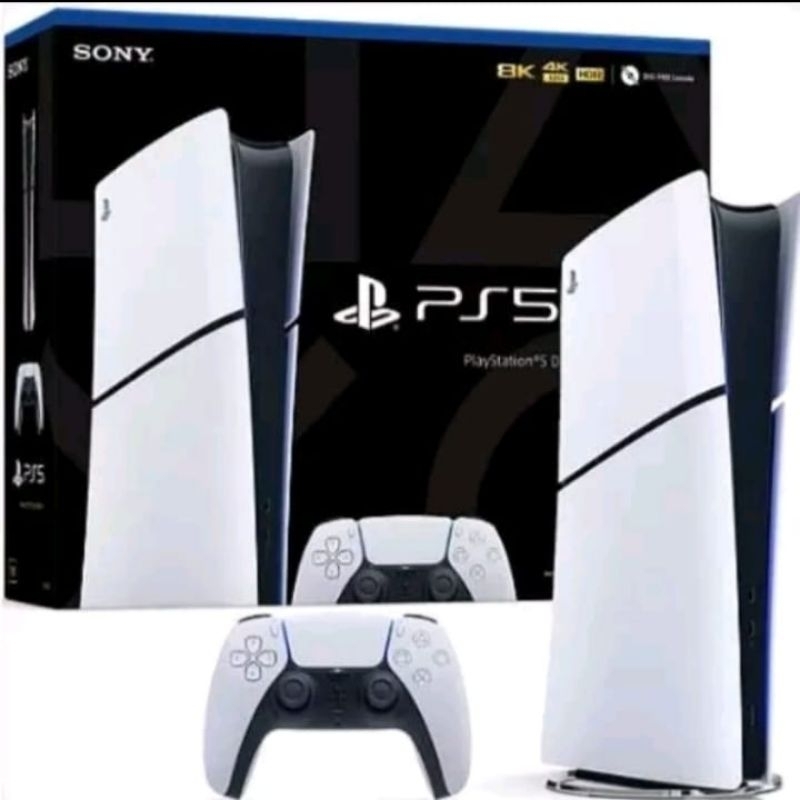PS5 1TB Slim 4k e 8K Digital CFI-2000 JP 127V -novo na caixa