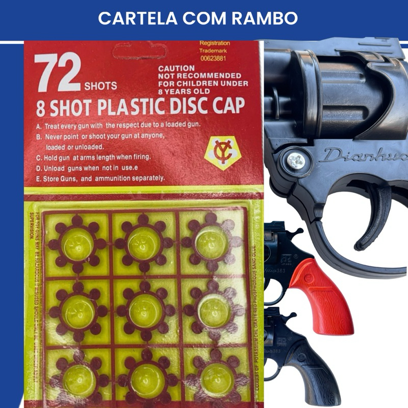 Rambo black ou marron com cartela