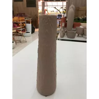 Vaso Rústico Cilindrico - Cerâmica Artística