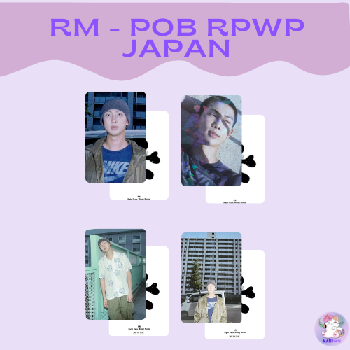 SET RM - RPWP POB JAPAN - FANMADE | Shopee Brasil