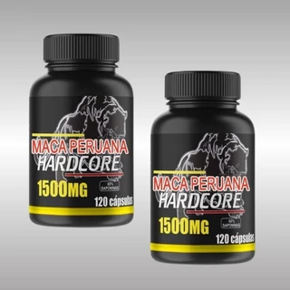 M.a.c.a Hardcore - 120 Cápsulas -1500 mg