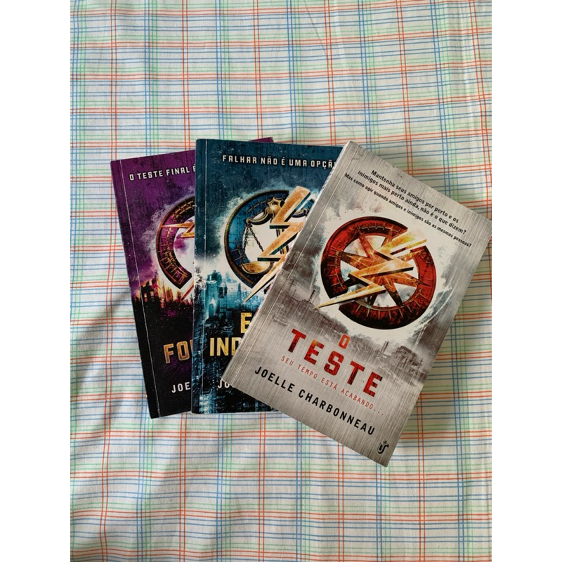 Trilogia “O Teste” Completa. | Shopee Brasil